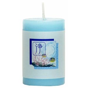 香の灯 浄 水色 ヒノキ