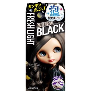 フレッシュライト 泡タイプカラー 髪色もどし ナチュラルブラック