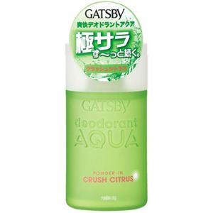 ギャツビー パウダーデオドラントアクア クラッシュシトラス 160ml