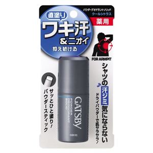 ギャツビー パウダーデオドラントソリッド クールシトラス 15g