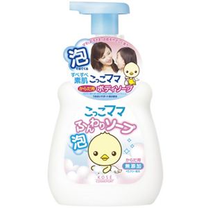 こっこママ 泡ふんわりソープ からだ用 500ml
