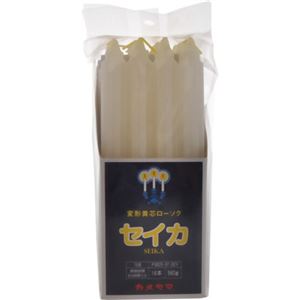 カメヤマ セイカ 変形黄芯ローソク 15号 16本