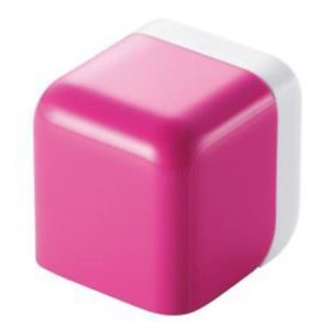 エレコム iPod／iPhone用CUBE型AC充電器 ピンク AVA-ACU01PN