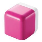 エレコム iPod／iPhone用CUBE型AC充電器 ピンク AVA-ACU01PN