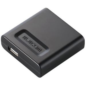 エレコム iPod／iPhone用AC充電器 ブラック AVA-ACUBK