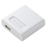 エレコム iPod／iPhone用AC充電器 ホワイト AVA-ACUWH