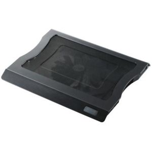 エレコム ノートパソコン用冷却台 冷え冷えクーラー 15.4-17インチW対応 大型ファン SX-CL10LBK