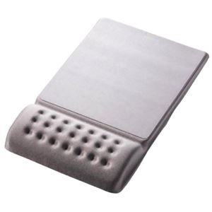 エレコム リストレスト付マウスパッド COMFY グレー MP-096GY