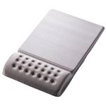 エレコム リストレスト付マウスパッド COMFY グレー MP-096GY
