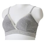 犬印ハーフトップマタニティブラジャー グレー マタニティLL BR1583