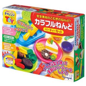 チャレンジTOY カラフルねんど パーティーセット