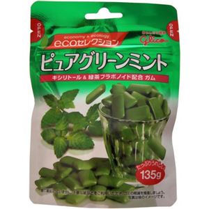 グリコ エコセレクション ピュアグリーンミント 135g