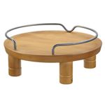 リッチェル ペット用木製テーブル シングル ブラウン