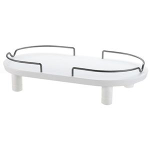 リッチェル ペット用木製テーブル ダブル ホワイト
