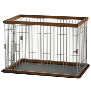 リッチェル 木製レギュラーサークル M ブラウン