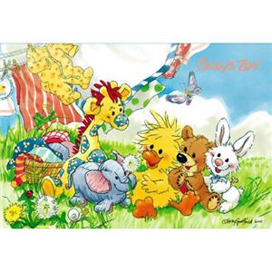 お風呂deジグソーパズル スージー・ズー Best Friends 70ピース 入浴剤入り