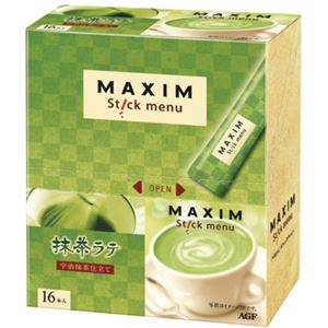 マキシム カフェメニュー 抹茶ラテ 15g×16本