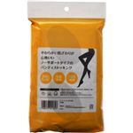 セシール パンティストッキング ノーサポートタイプ 4足組 ブラック M-L