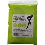 セシール パンティストッキング ゾッキタイプ 4足組 ブラック M-L