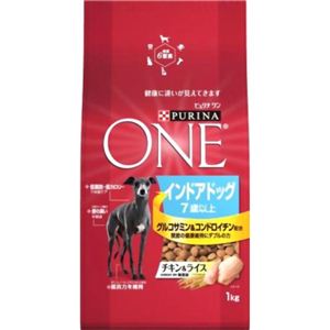 ピュリナワン インドアドッグ7歳以上 チキン＆ライス 1kg