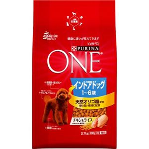 ピュリナワン インドアドッグ1-6歳 チキン＆ライス2.7kg