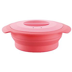 和平フレイズ らくCHIN！シリコーン シリコーンポット M ローズピンク RR-5270