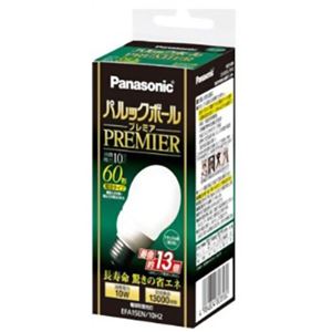 パナソニック 電球型蛍光灯 パルックボールプレミア 電球60WタイプA15形 ナチュラル色 E26口金 EFA15EN10H2
