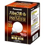 パナソニック 電球型蛍光灯 パルックボールプレミア 電球60WタイプG15形 電球色 E26口金 EFG15EL10H2