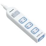 パナソニック ザ・タップX 集中スイッチ付 4個口 2m ホワイト WHA25242WKP
