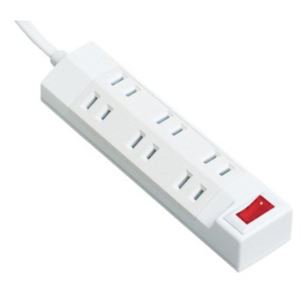 パナソニック ザ・タップ マルチシリーズ 集中スイッチ付 6個口 2m ホワイト WHA29262WKP