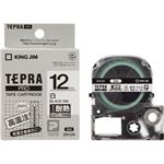 キングジム テプラPRO 耐熱ラベル SN12K （白／黒文字 12mm）