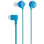 エレコム スマートフォン用ヘッドホン／microUSB／マイク無／ブルー EHP-MBIN102BU