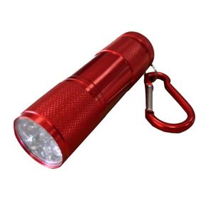永光 9LED スーパーシャイン ハンディライト レッド