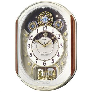 セイコー 電波掛け時計（電波からくり時計） ウェーブシンフォニー RE562H