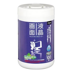 ナカバヤシ 液晶画面ウェットタイプクリーナー 100枚入 DGCW-B3100