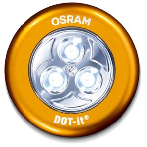 三菱オスラム コンパクトLEDライト DOT-it（ドットイット） オレンジ - 拡大画像