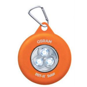 三菱オスラム コンパクトソーラーLEDライト DOT-it Solar（ドットイット ソーラー） オレンジ