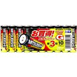 三菱 アルカリ乾電池 単3形 10本パック アルカリGシリーズ LR6GH／10S