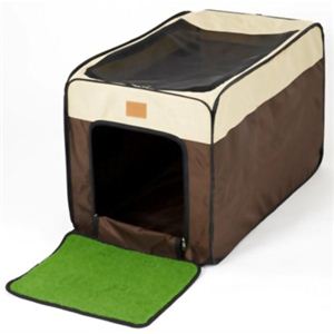 konoko 折りたたみ式トイレットハウス ブラウン