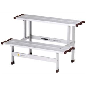 アルインコ アルミ製フラワースタンド 2段 60cm幅 FTT2060S