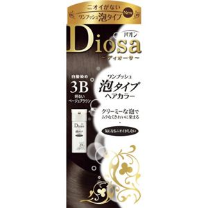 パオン ディオーサ ワンプッシュ 泡タイプ 3B 明るいベージュブラウン