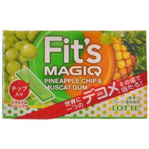 ロッテ フィッツMAGIQ パインチップ＆マスカット 12枚×10個