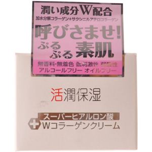 ABS スーパーヒアルロン酸+Wコラーゲンクリーム 50g