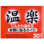 【ケース販売】温楽 貼るカイロ 30×8個(240個入)