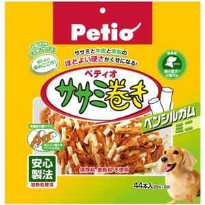 ペティオ ササミ巻き ペンシルガムミニ 44本入