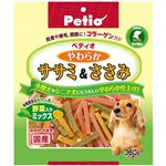 ペティオ やわらかササミ＆ささみ 野菜入り 360g