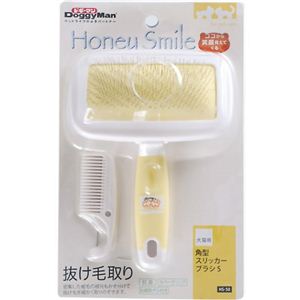 ハニースマイル 犬猫用 角型スリッカーブラシ HS-50 S