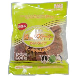 トータルヘルシーペットライフ 野菜入りミックスジャーキー カットタイプ お徳用 400g