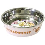 ステンレス食器 ごはんにゃわん 犬用 S ピンク