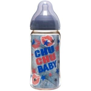 チュチュベビー 哺乳びん ママカワモデル 広口タイプ PPSU製 240ml(ボーイ)